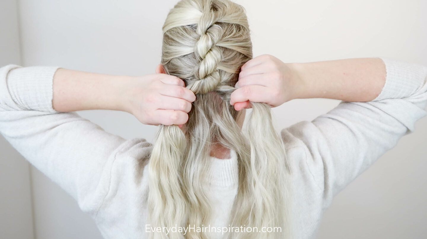 rope braid your own hair