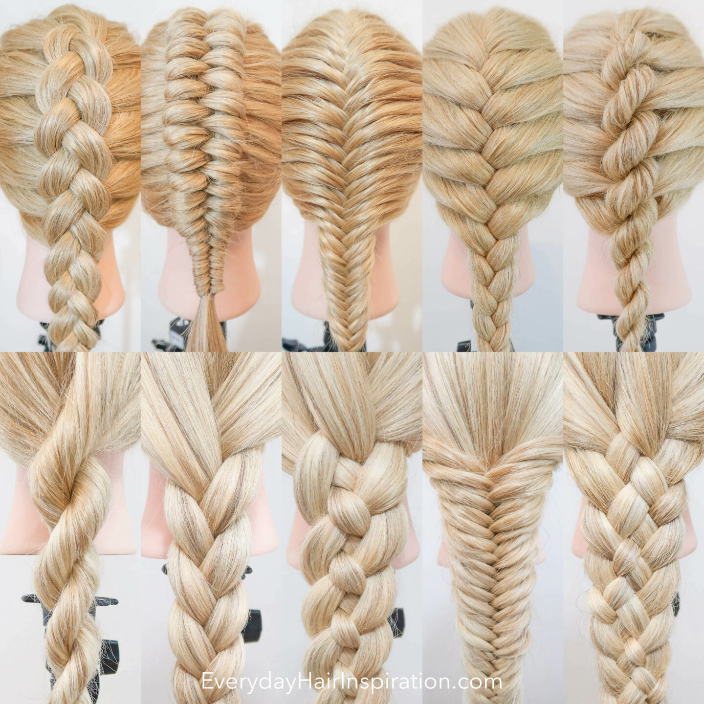 Simple French Braid Half Up Hairstyle Tutorial - Dani Marie Blog