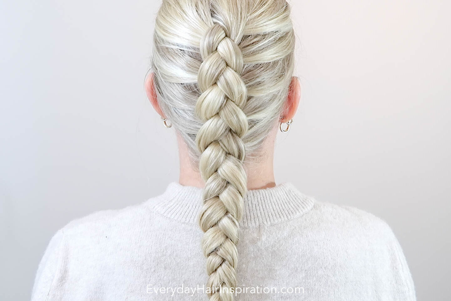 French Braid For Beginners - Easy How To Tutorial - Everyday Hair  inspiration