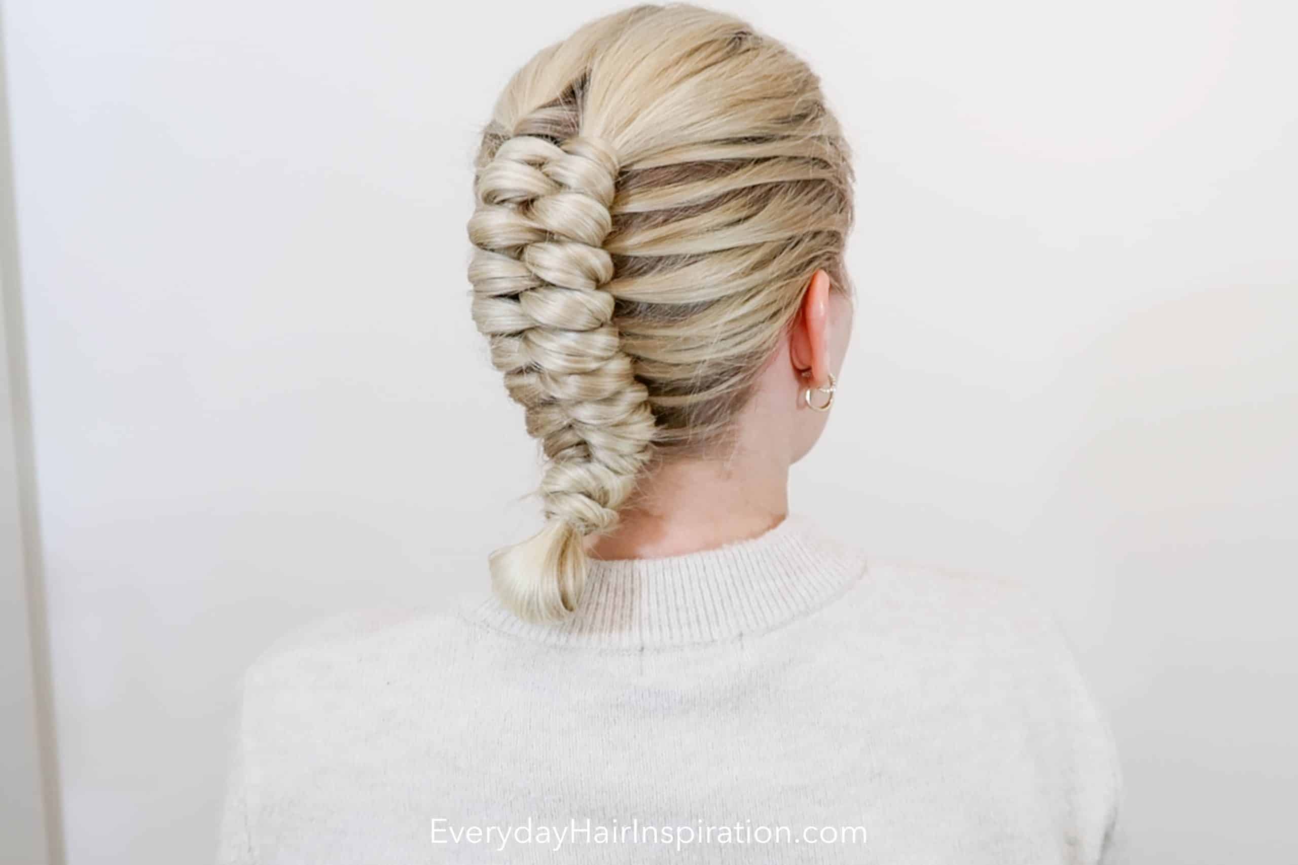 Curly Hairstyle of the Week: Pull-Through Braided Updo Tutorial | Weather  Anchor Mama