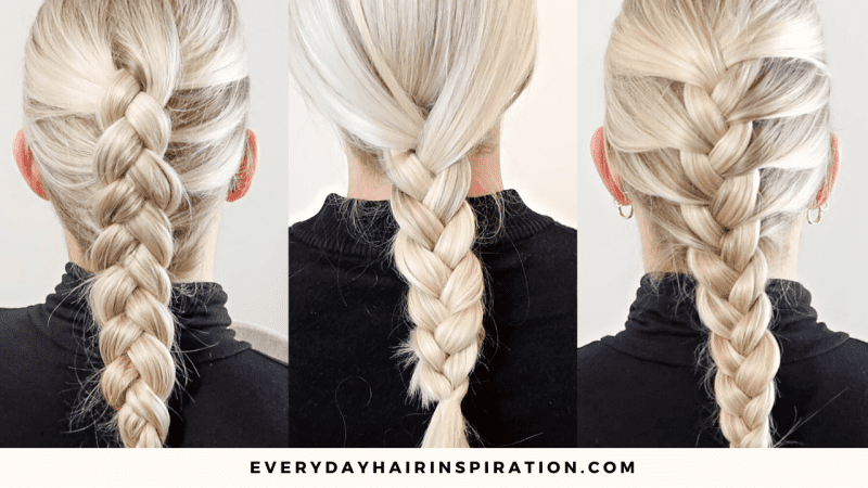 How To Braid Your Own Hair - Beginners Needs To Start Here!! - Everyday ...