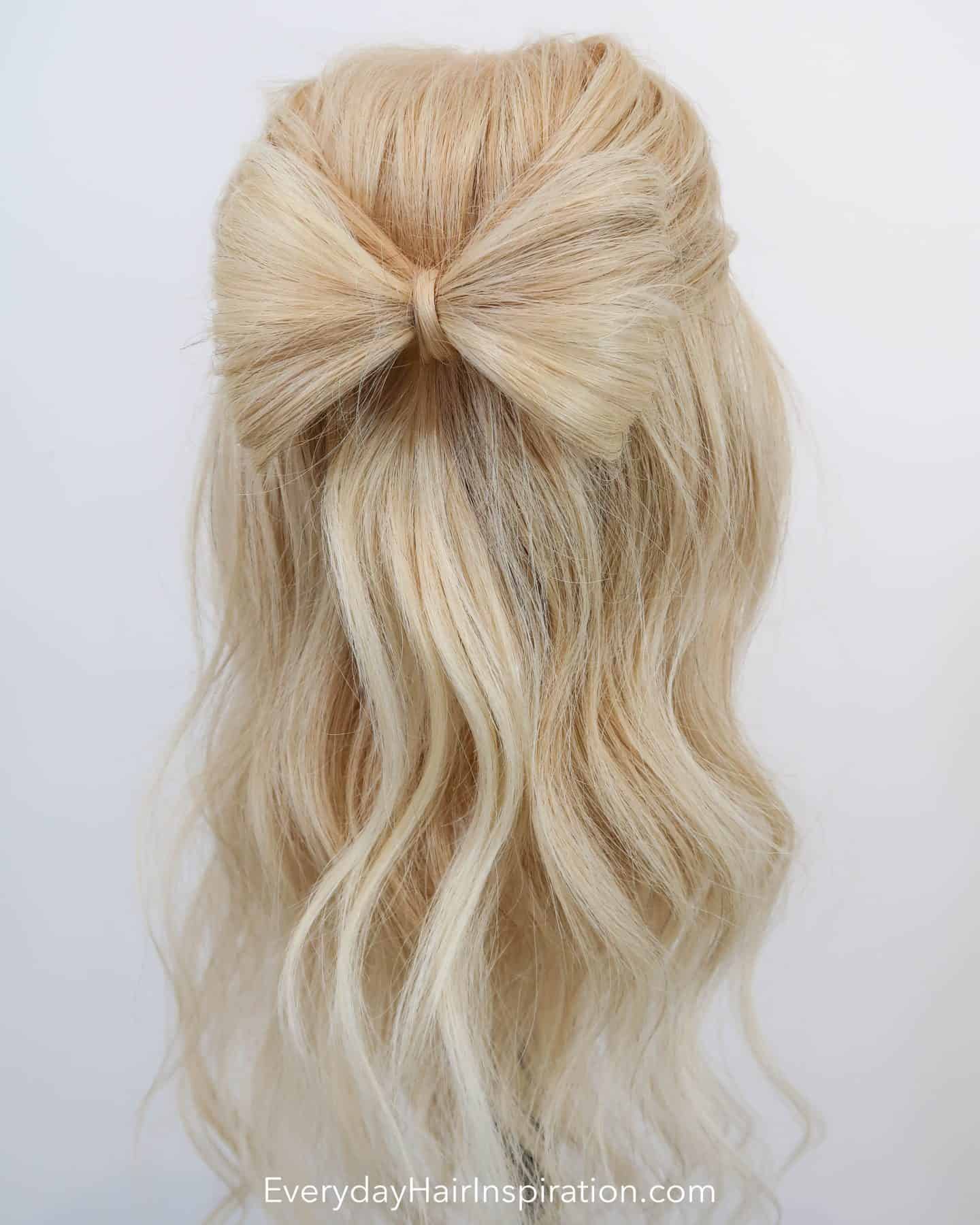 How To Do a Bow Hairstyle For Beginners