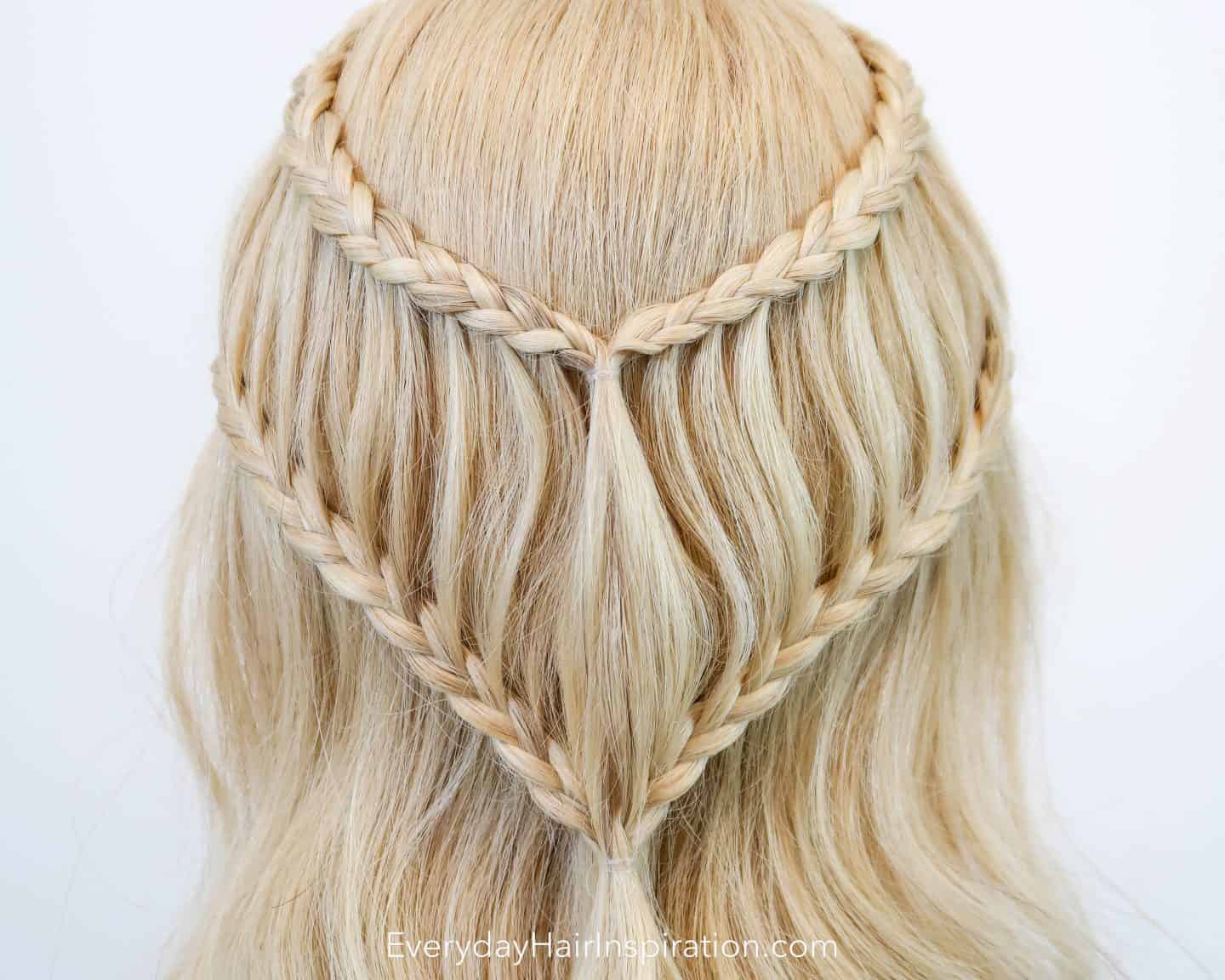 how to ladder braid