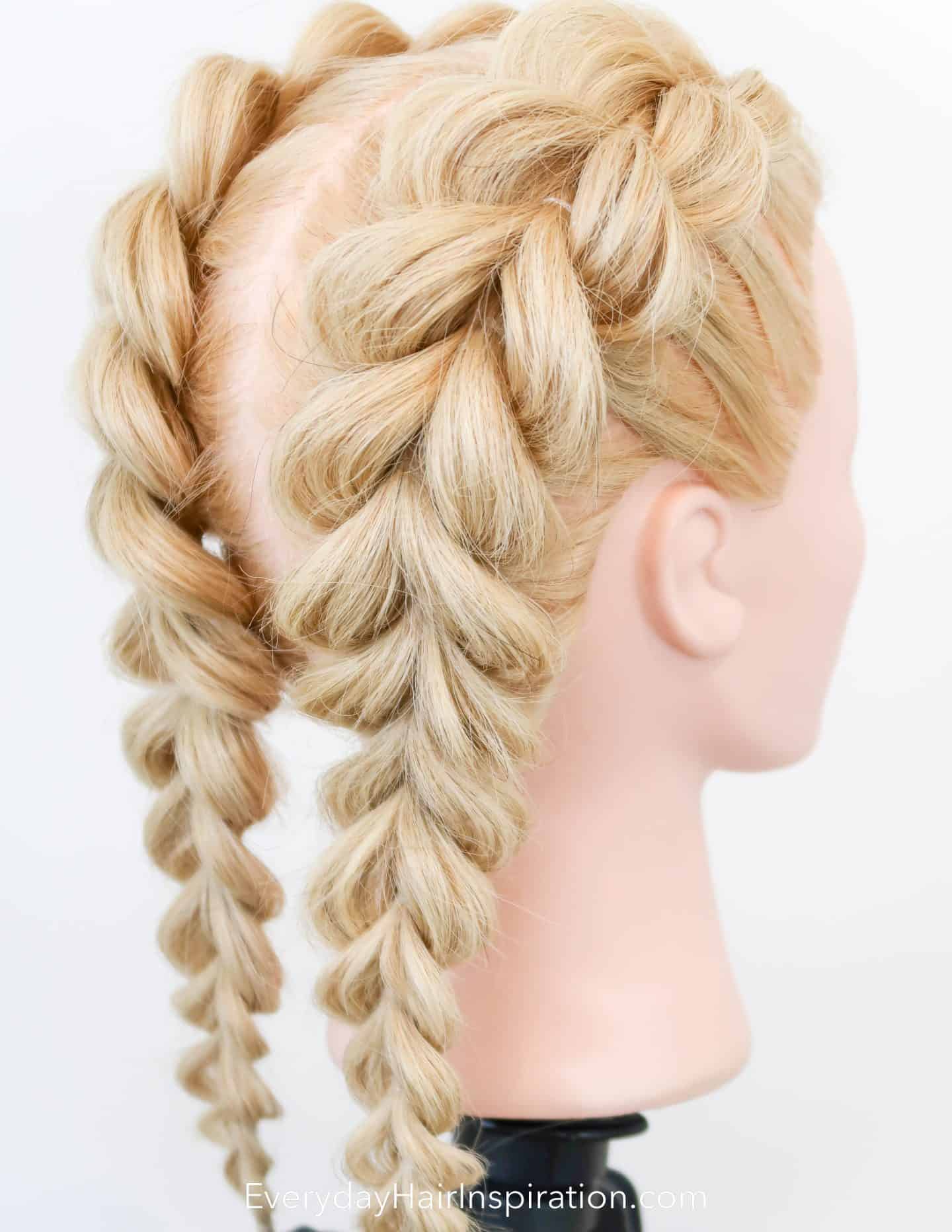 Image of Pull-through braid hairstyle