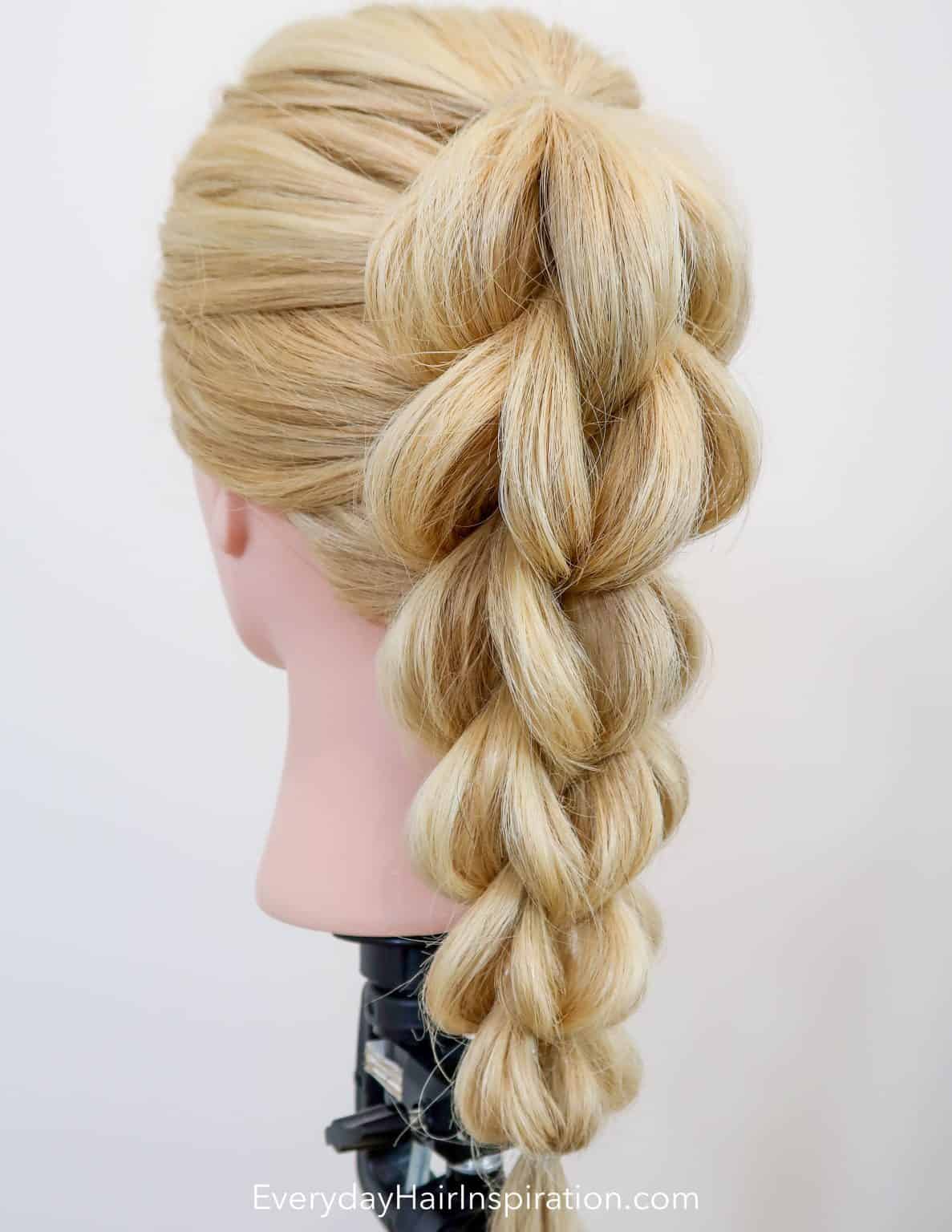 3D Pull Through Braid For Beginners - Everyday Hair inspiration