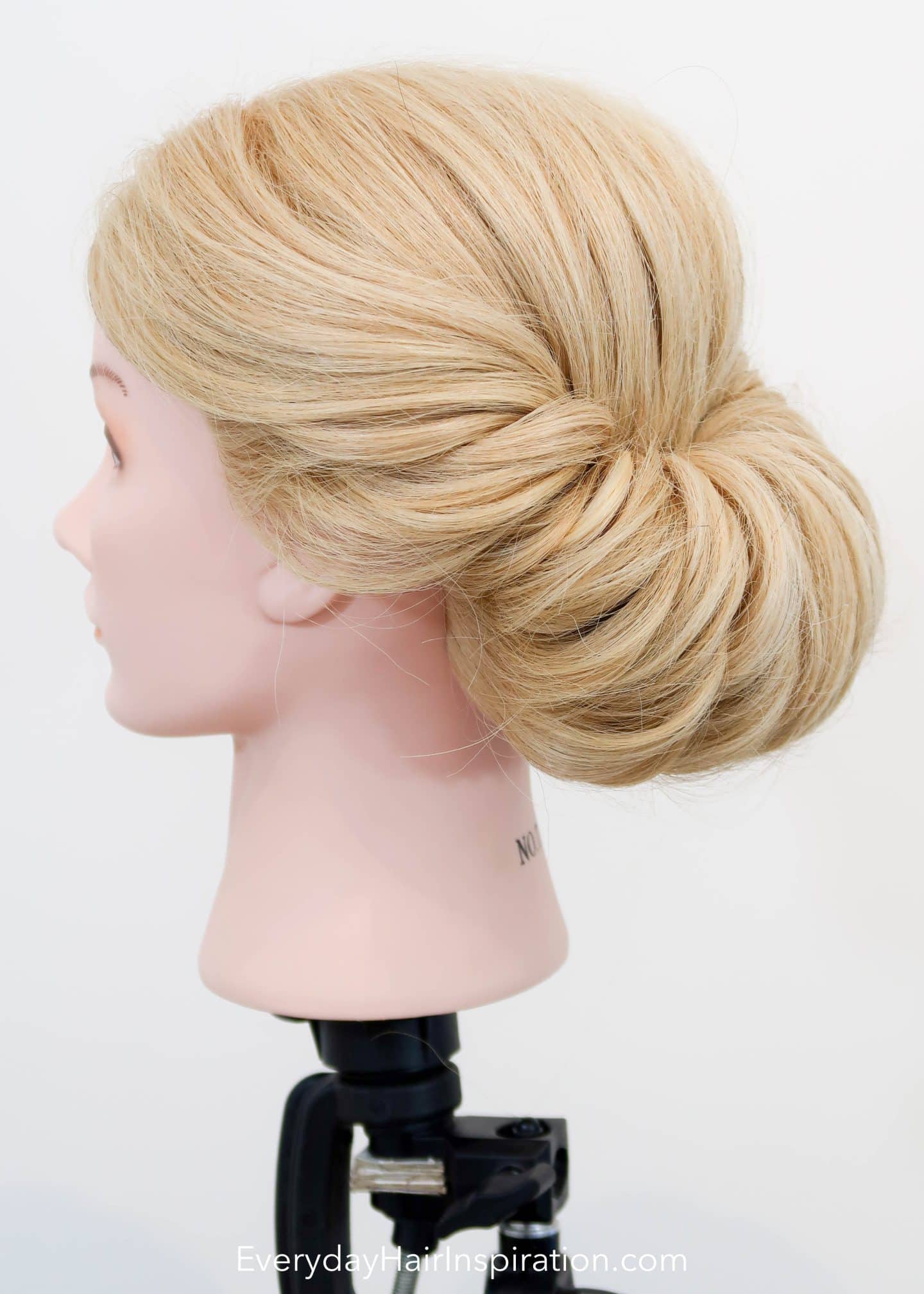 Easy vintage updo