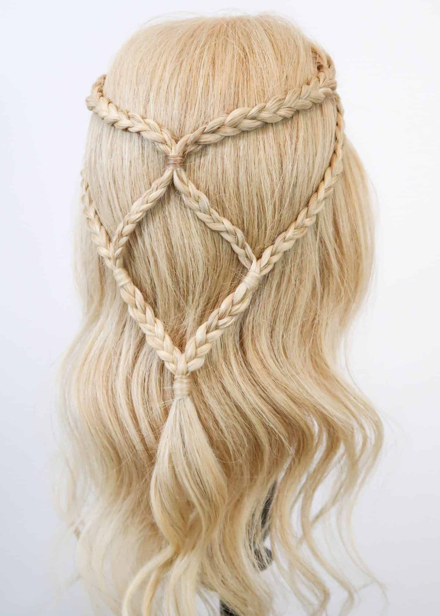 braided viking hairstyle