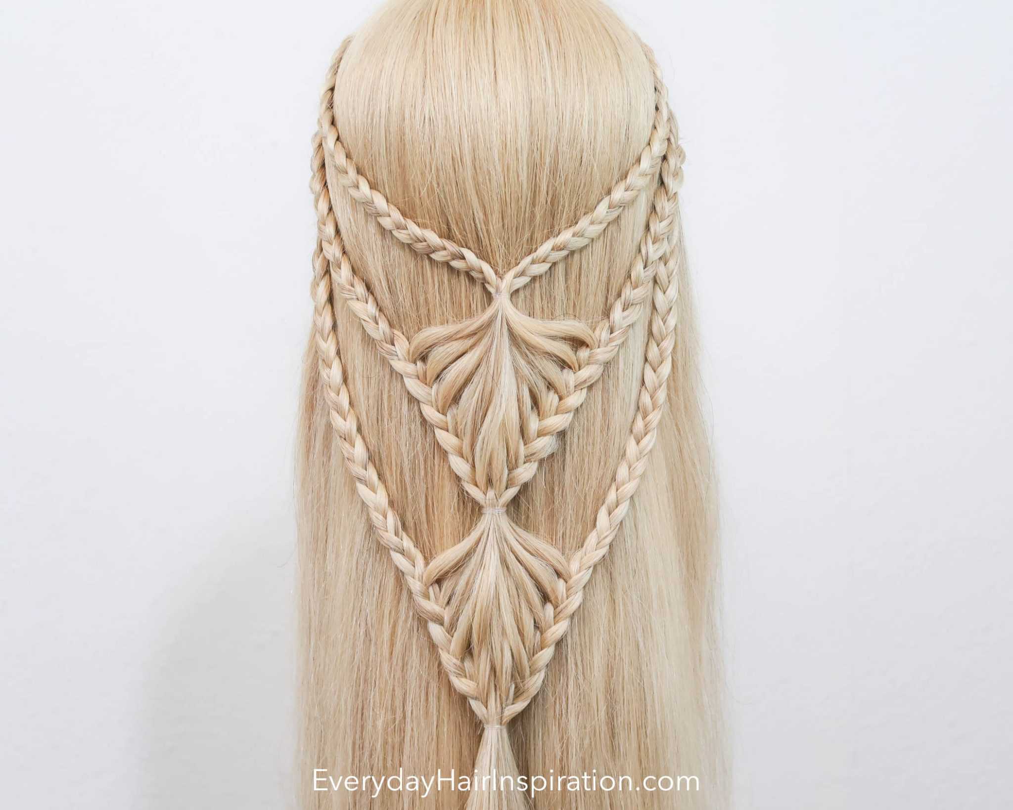 Blonde Braided Viking Hair - wide 7