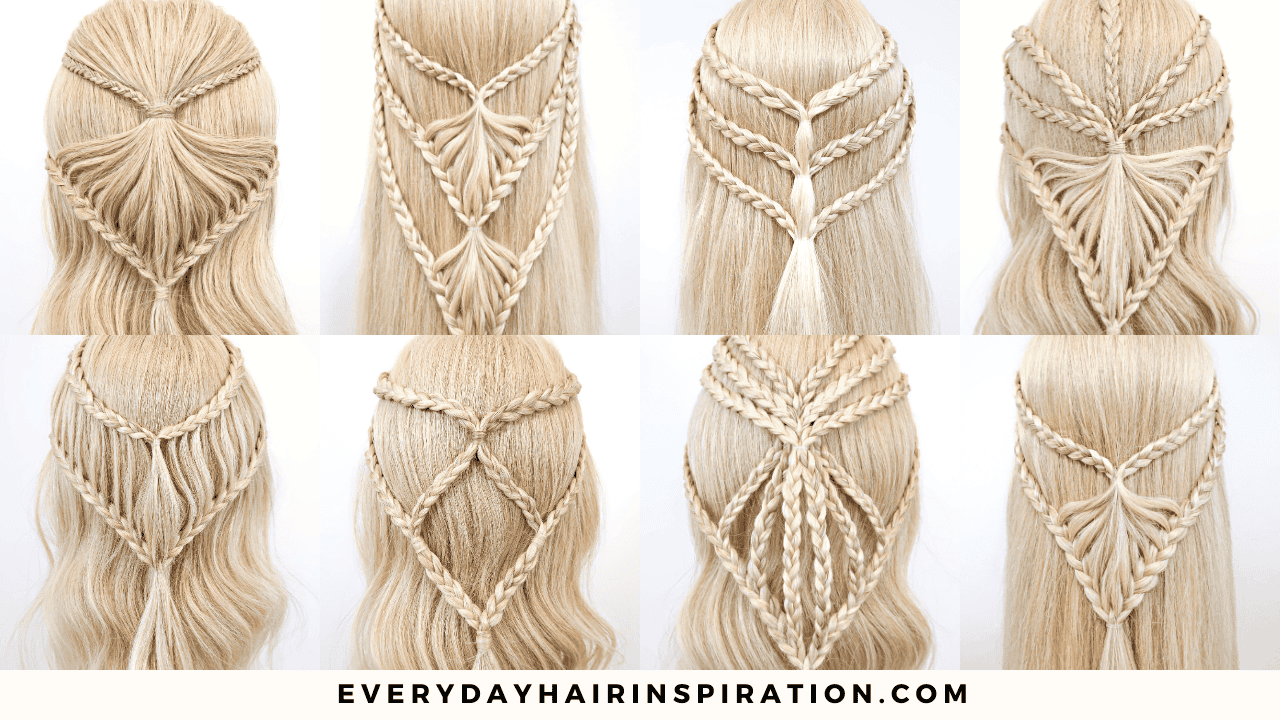 Viking Hairstyles – Braided Half Up Half Down Hairstyles