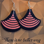 Black Pink earrings - Evita Tjon A Ten