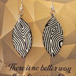 Zebra earrings - Evita Tjon A Ten