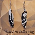 Black and white earrings - Evita Tjon A Ten