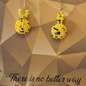 Yellow beads Evita Tjon A Ten
