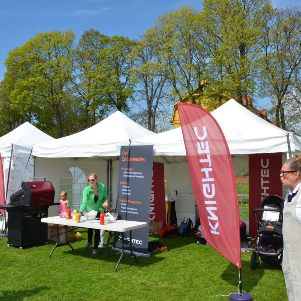 Tält, uthyrning, hyra, partytält 3x3 meter