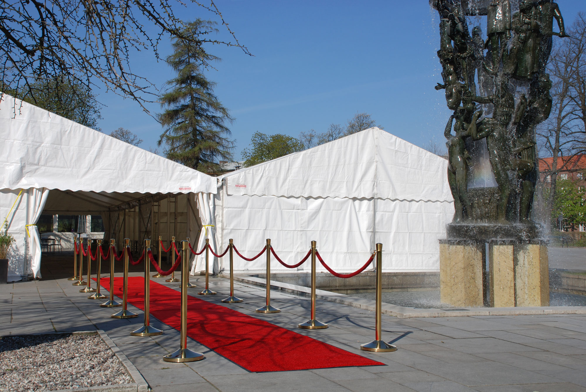 Evivent: Hyr vip-entré/röda-mattan, ljudanläggning, växter, mobil bar ...