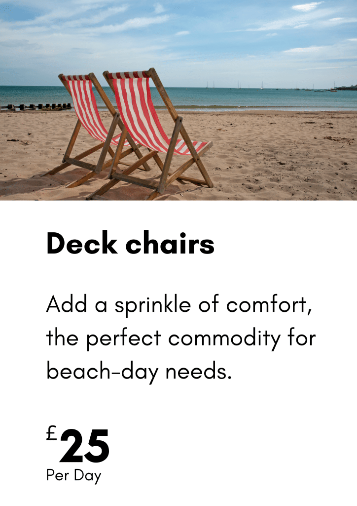 Deck Chair Hire