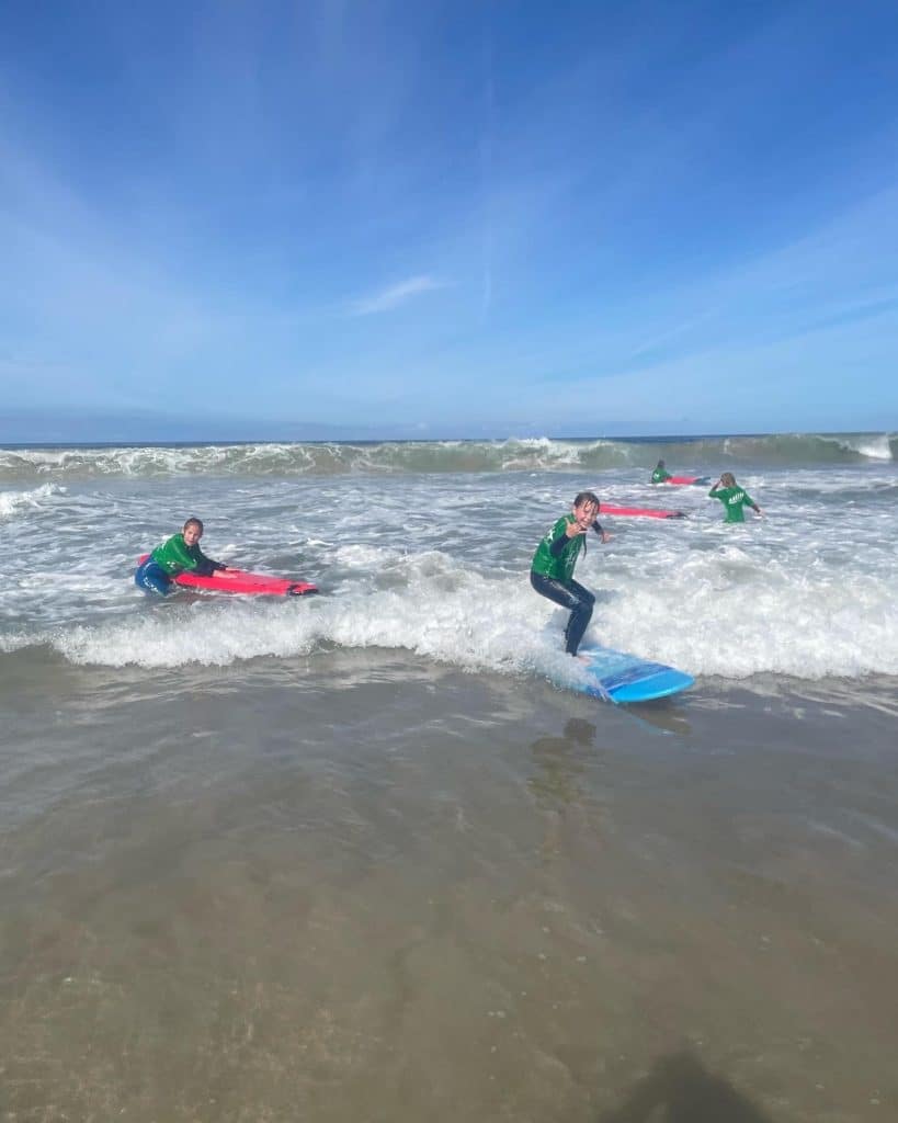 Kids Surf Camp With Evolve Surf School