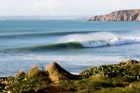 Surfing in Porthleven