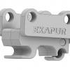 Quick coupler for the VOLVO EC160E (1:16) excavator CAD view