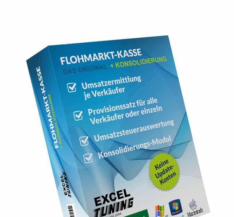 Flohmarktkasse + Konsolidierung