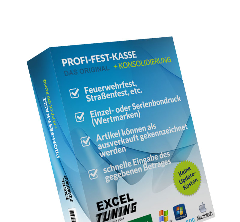 Profi-Festkasse + Konsolidierung