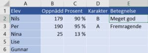 excel hvis