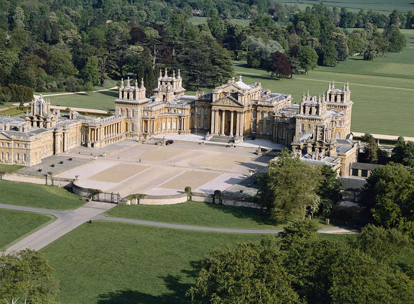 Blenheim arial view