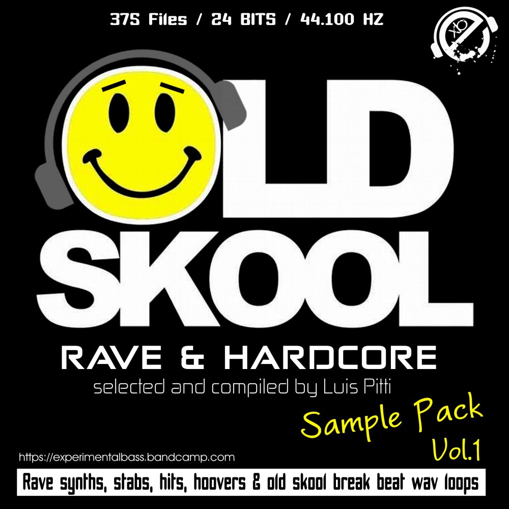 OLDSKOOL, RAVE & HARDCORE VOL 1 SAMPLE PACK BY LUIS PITTI