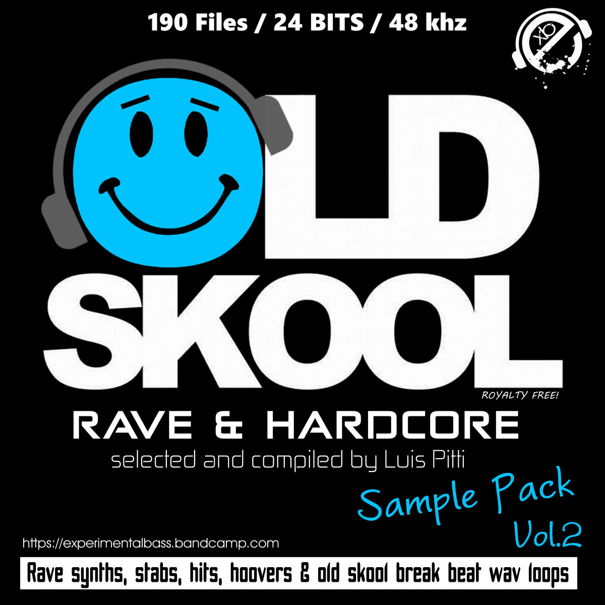 OLDSKOOL, RAVE & HARDCORE VOL 2 SAMPLE PACK BY LUIS PITTI