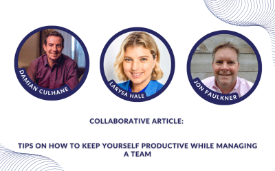 Collaborative Article: Tips on how to keep yourself productive while managing a team