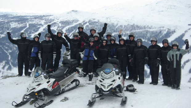 Snowmobile safari in Åre