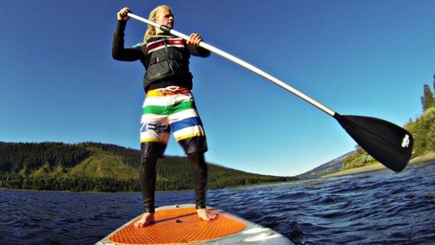 Stand Up Paddleboard on Lake Åresjön (Basic Course eng)