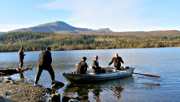 Fjällfiske i tjärn