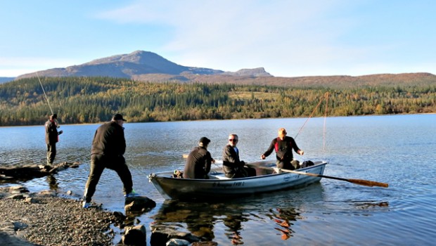 Fjällfiske i tjärn (Grupp)