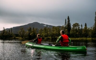 Vildmarksturen med kanot (heldagstur i fjällen)