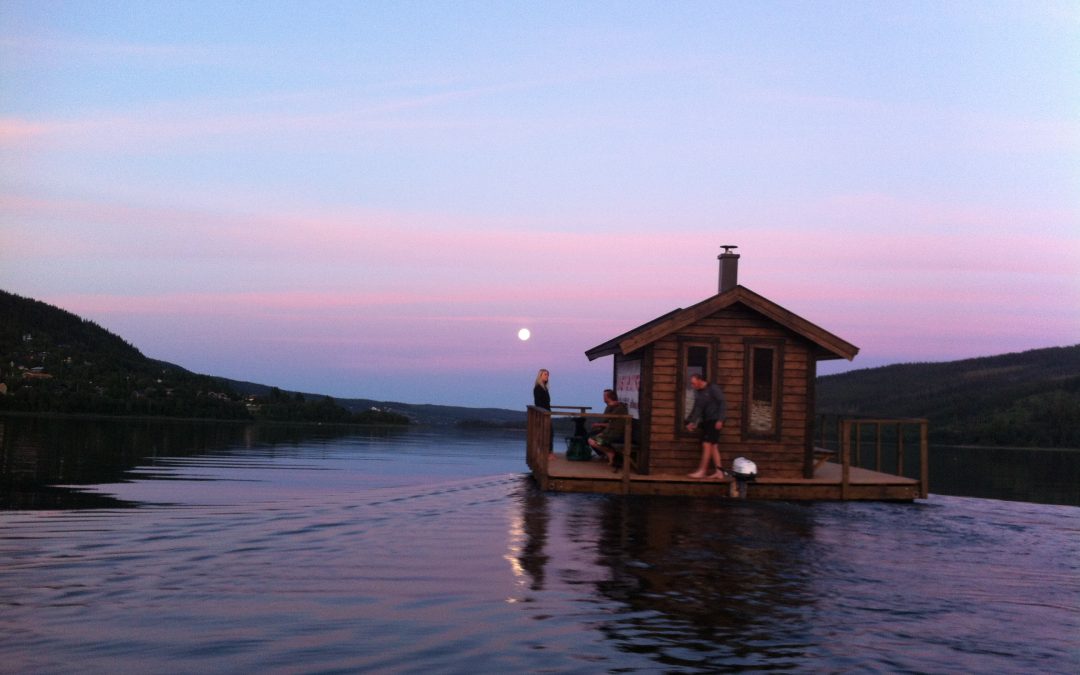 Bastuflotte skolklass