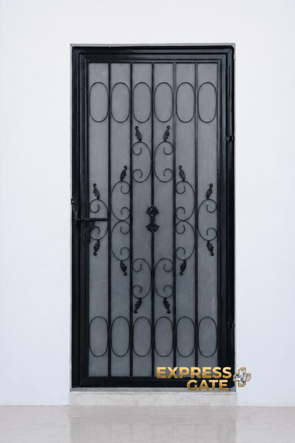 Custom made Cast Aluminium Villa door installed in Dubai Abu Dhabi villa