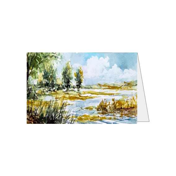 Betoverend Vintage Landschap - Compact