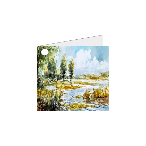 Betoverend Vintage Landschap – Mini