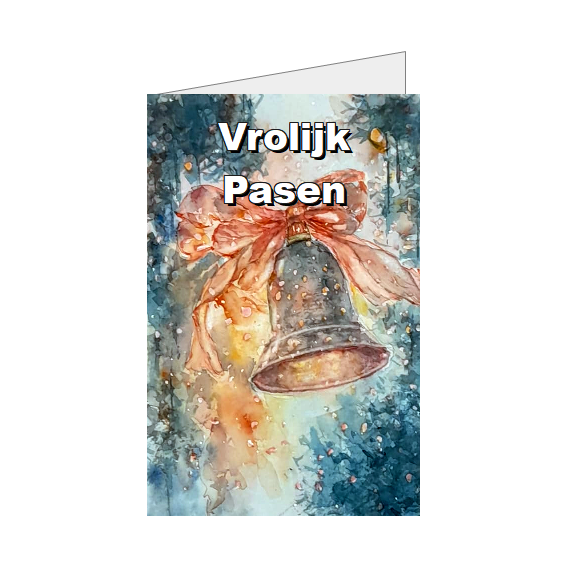 Paasklok – Vrolijk Pasen - Standaard