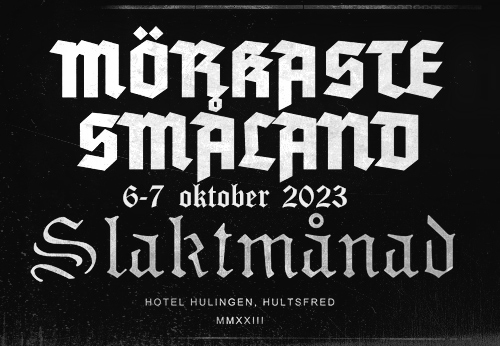 VOODUS - Mörkaste Småland 7/10 2023