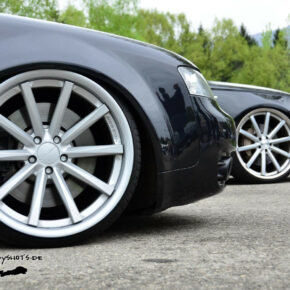 Audi A4 B6 verbreiterte Kotflügel 3cm pro Seite