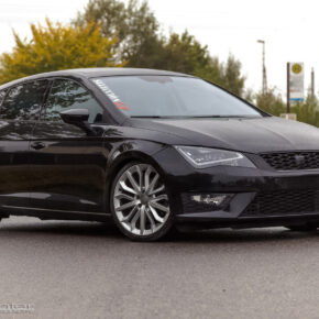 Seat Leon 5F verbreiterte Kotflügel 2,5 cm pro Seite