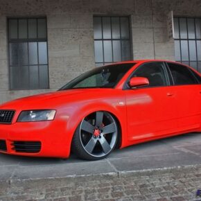 Audi A4 B6 verbreiterte Kotflügel 3,5 cm pro Seite