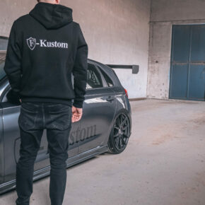 F-Kustom Hoodie "Black & White"
