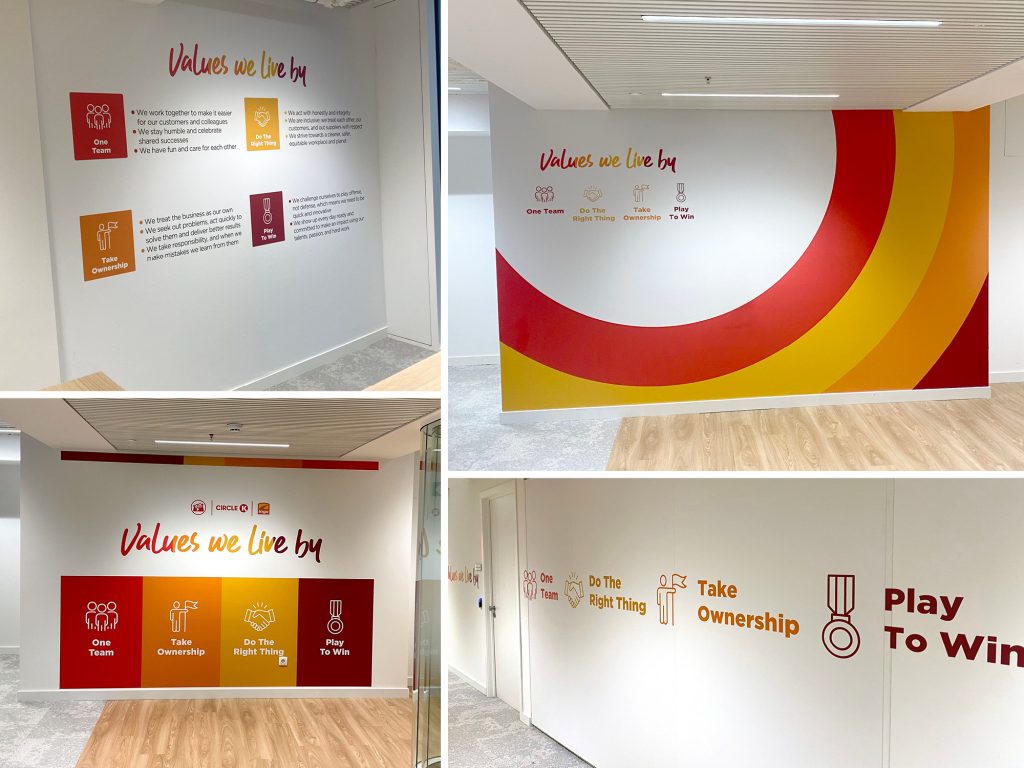 CIRCLE-K - Signalétique bureaux