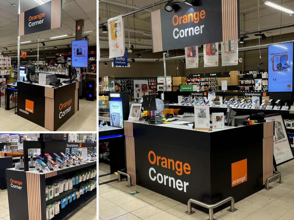 Orange - Relooking Carrefour corner