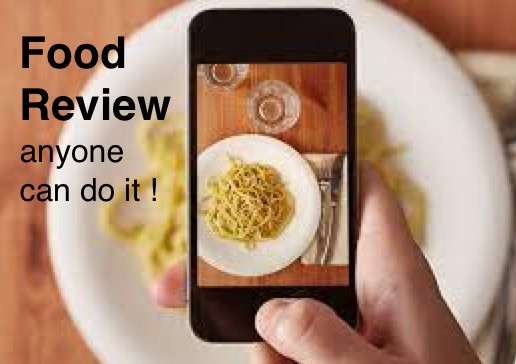 How to do a food review in 5 easy steps
