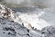 Climbing of the Carihuairazo Mountain