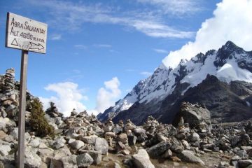 Abra Salkantay Trek summit